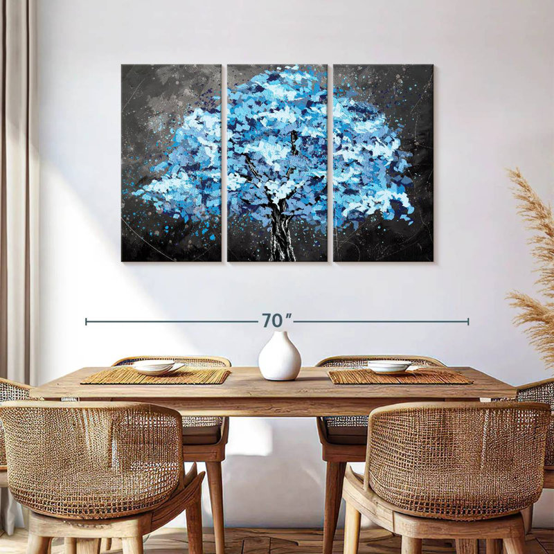 Peinture Harnek Winter Tree, H 36 po x l 57 po