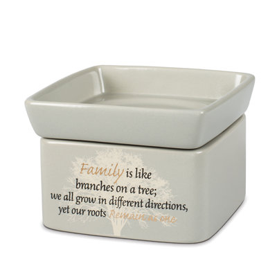 5.4'' H Ceramic Tabletop Wax Warmer