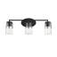 Luminaire de meuble-lavabo 3 lumières Savoy House Sacremento en nickel satiné-2065573177-2136726774-2136726775