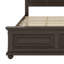 Lit en bois de style champêtre rétro-541325716-541325714