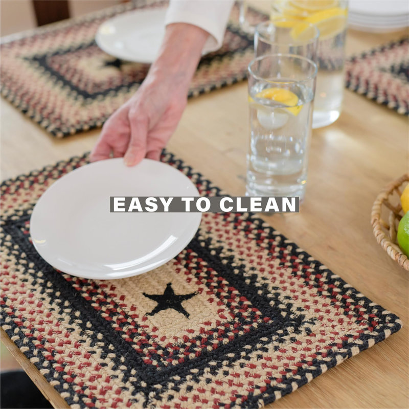 Chemin de table d'intérieur tressé en jute de qualité supérieure Kimmel, taille 11 po x 36 po, Rectangle 11 po x 36 po