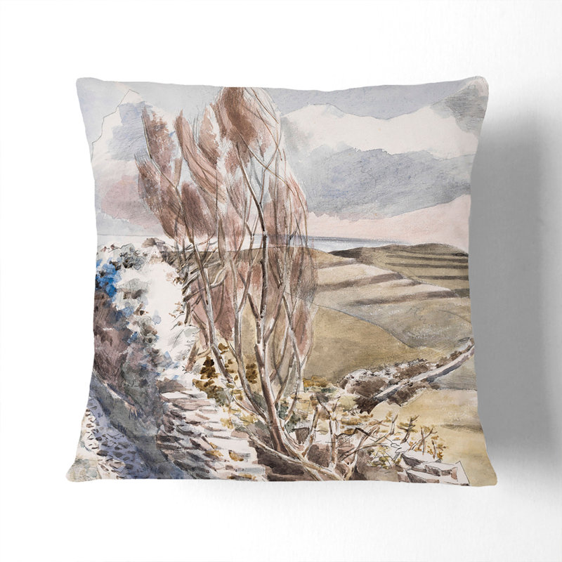 Square Cushion, 55cm H x 55cm W x 20cm D, White