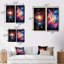 «Galaxy Celestial Fireworks» 2 - pièces sur-2070032816-2070032819