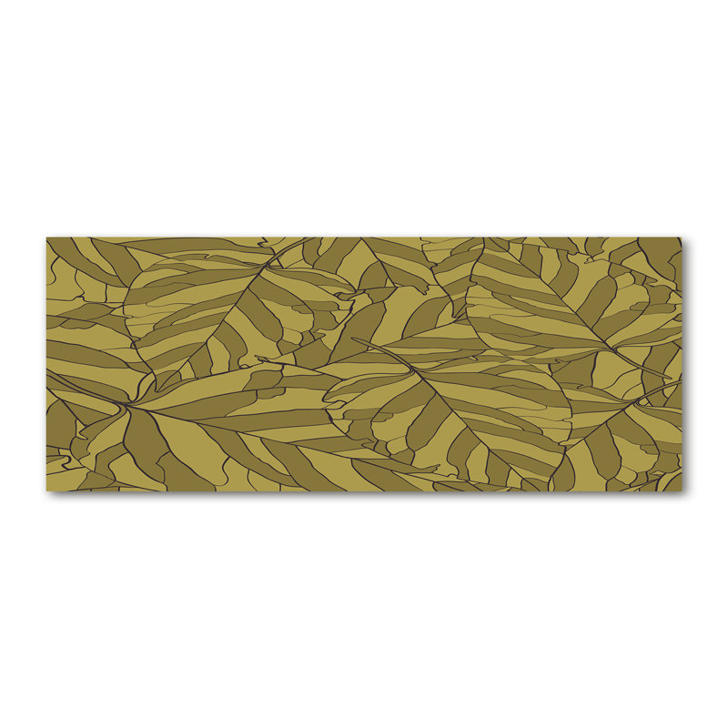 Leaves - Wrapped Canvas Print