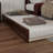 Asparas Solid Wood Platform Bed with Footboard & Roll Out Trundle Bed-841453185-838506820
