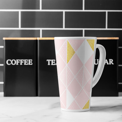 Geometric Latte Mug