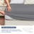 Double Brushed Microfiber Fitted Sheet With Straps Fits Up To 14-123495478-123495484