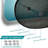 Magnetic Car Rear Window Sun Shade Shield, Mesh Screen Visor Cover