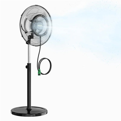 Ventilateur industriel sur pied 20 po noir