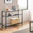 Solitro 39.5'' Glass Top Console Table-2135023889