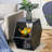 Hexagonal MDF Coffee Table, Characteristic Pattern Stickers