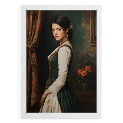 WOMEN Series CCXX  -Premium Canvas Print Only - NOT FRAMED -Ready to Hang