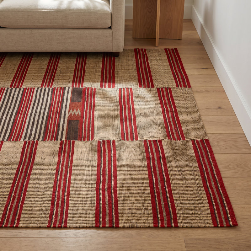 Undra Flatweave Area Rug, Rectangle 6' x 9'