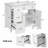 Bathroom Vanity with Ceramic Sink-1172380510