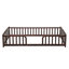 Lit en bois de pin avec garde-corps-128986489-128986487