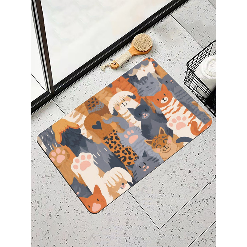 Tapis de bain mignon 16 x 24 po