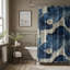 Rideau de douche Blue Stripes - Premium-1033579212