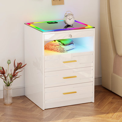 45cm W Bedside Table