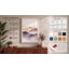 Mountains at Sunrise Japandi - Wrapped Canvas-1743525064-1743525069