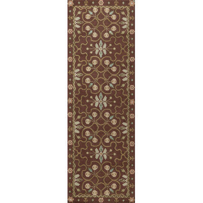 Classic Wool Floral Area Rug
