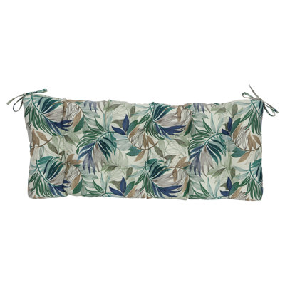Tufted Outdoor Loveseat Cushion