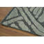 Tapis indien contemporain en laine 6x9