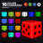 6" LED Dice Cube Light, 16 Colours Cube Lamp with Remote, Rechargeable Bar Table Party Light Lamp