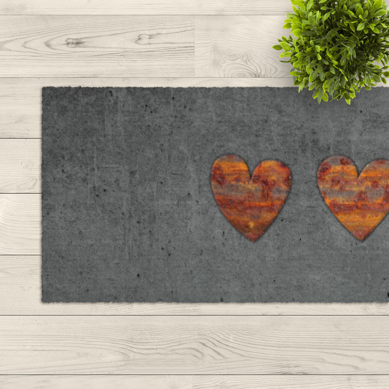 Doormat Modern Printed - Washable Door Mat Runners 50 X 150 Cm, 65cm W x 180cm L