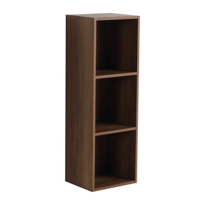 12 Inch Wall Mounted Bathroom Side Cabinet, Soft Closing Door, Engineered Wood Space Saving Storage Cabinet For Small Bathroom