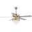 52"/62" Crystal Ceiling Fan Fandelier With Lights-808089649-808089648