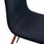 4 choix de salle à manger noirs: pieds en métal couleur noyer pour une collection de luxe 4 élégante et confortable: avec un haut de gamme