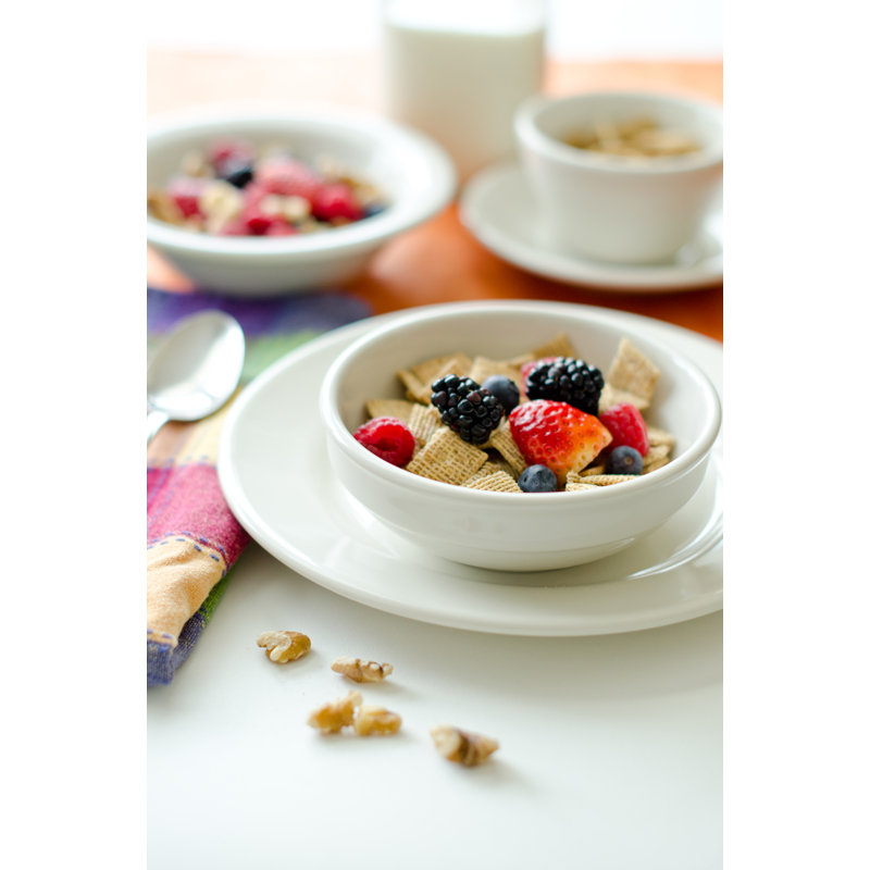 Tuxton Reno Ceramic Platter, 0.75" H x 14.75" W x 8.63" D