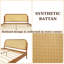 Beiro Solid Wood Rattan Platform Bed with Headboard, Bohemian and Mid-Century Bed Frame-1344325723-1344325725