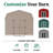 Value Gambrel Outdoor Wood Storage Barn with 6 ft. Sidewalls-1400091829-1440641753