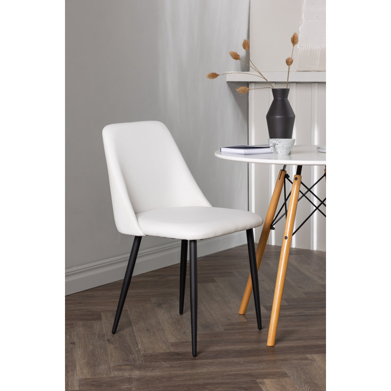Shefford 2 - Person Dining Set, White, White