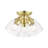 Gunnbjorn 3-Light 14.25" Semi Flush Mount-1569599191