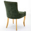 Ensemble de 2 chaises en chenille de style moderne-1069594254