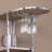 Northdom Serving Table with Bar Storage