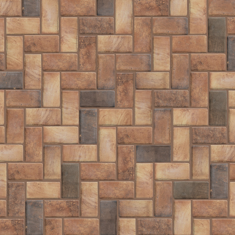 Tech Land 4.25'' W x 8.75'' L Porcelain Subway Singular Tile