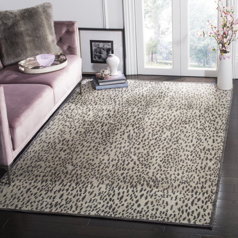Ankit Hand Loomed Performance Abstract Rug, Rectangle 5' x 8'
