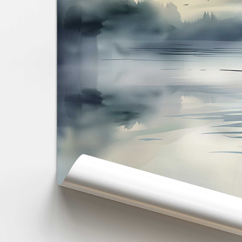«Misty Soar I Print», Sans cadre, papier, H 16 po x l 12 po