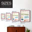 Watercolor Swatches I, reproduction encadrée - bois massif-425767585-425767611
