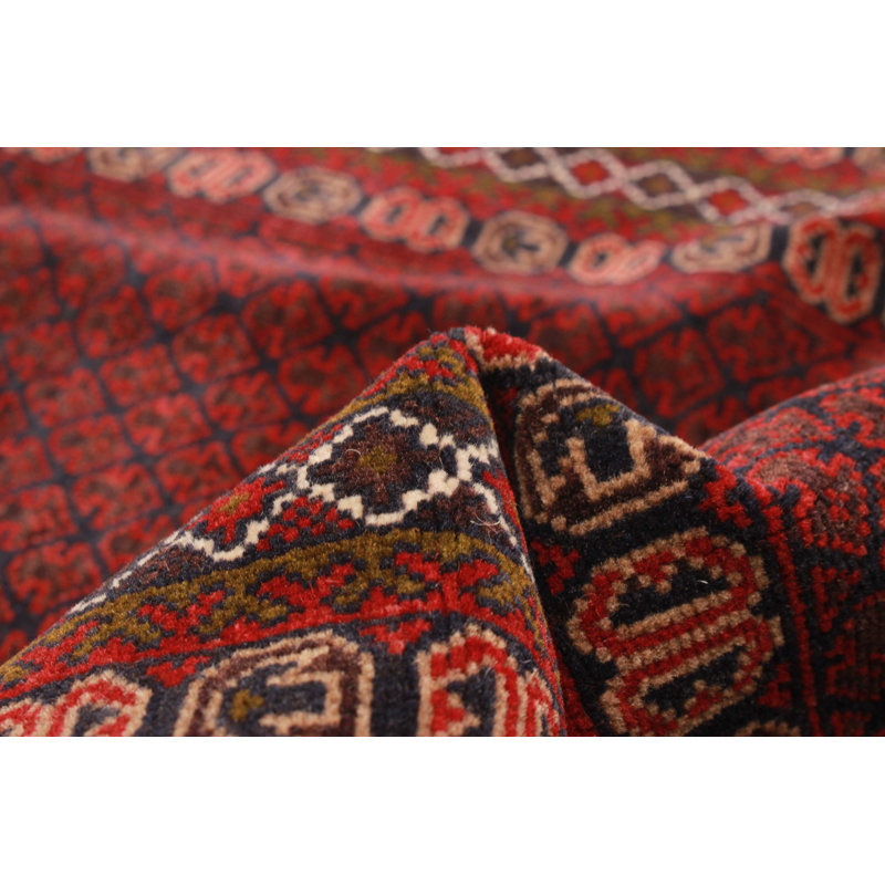 Teimani Burgundy Rug 2'9" x 4'8"