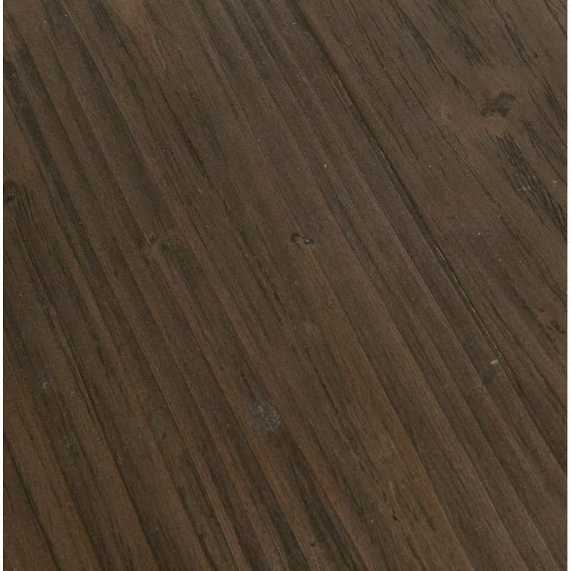 Table de bout cylindrique Carley de 20,75 po de hauteur Carley, Marron foncé
