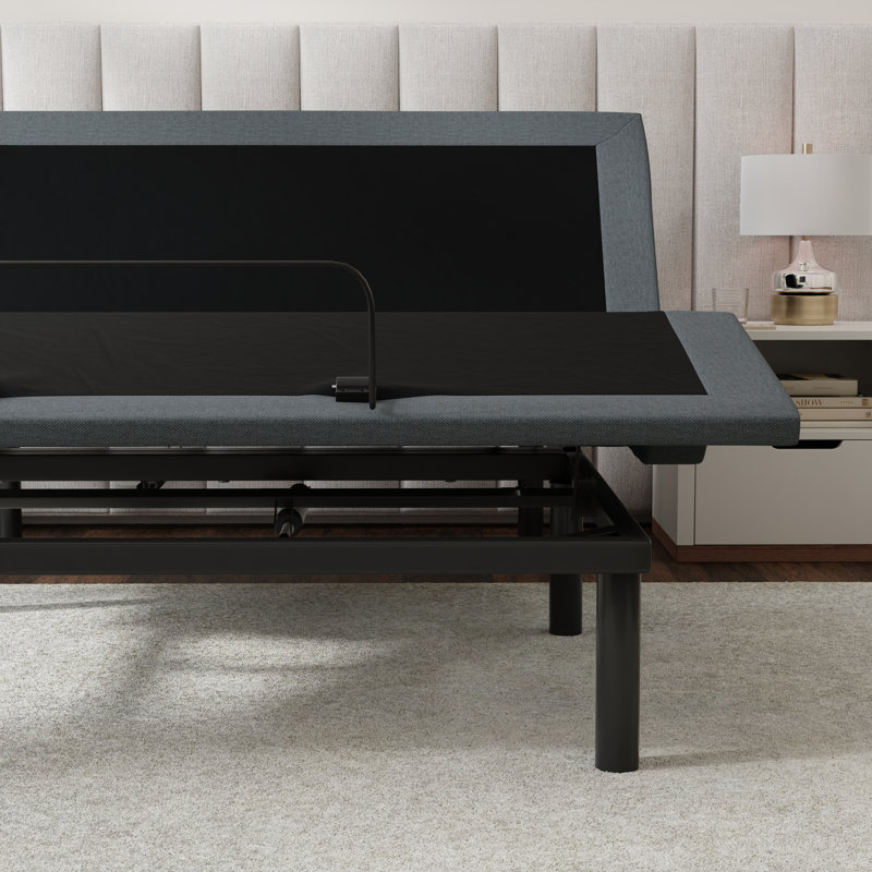 Adjustable Bed Base With Wireless Remote And Tool-Free Assembly, California King