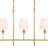 Karsyn 5 - Light Geometric Modern Linear Chandelier