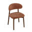 Chaises de salle à manger ergonomiques en bois massif avec revêtement confortable-1735190759-1735190762