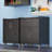 29.5'' W Metal Garage Tool Storage Cabinet on Wheels with 1 Drawer,Black