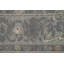 Tapis décoratif gris en laine oriental