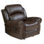 Fauteuil inclinable oscillant standard en similicuir de 43,25 po de largeur